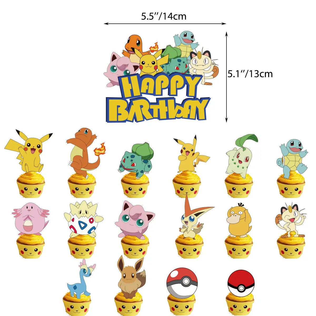 Pokemon Narodeniny Nastaviť Tému Dekorácie Pikachu Deti Cartoon Dovolenku Jednorazové Dodávky Papierové Poháre Taniere Vianočné Darčeky 4