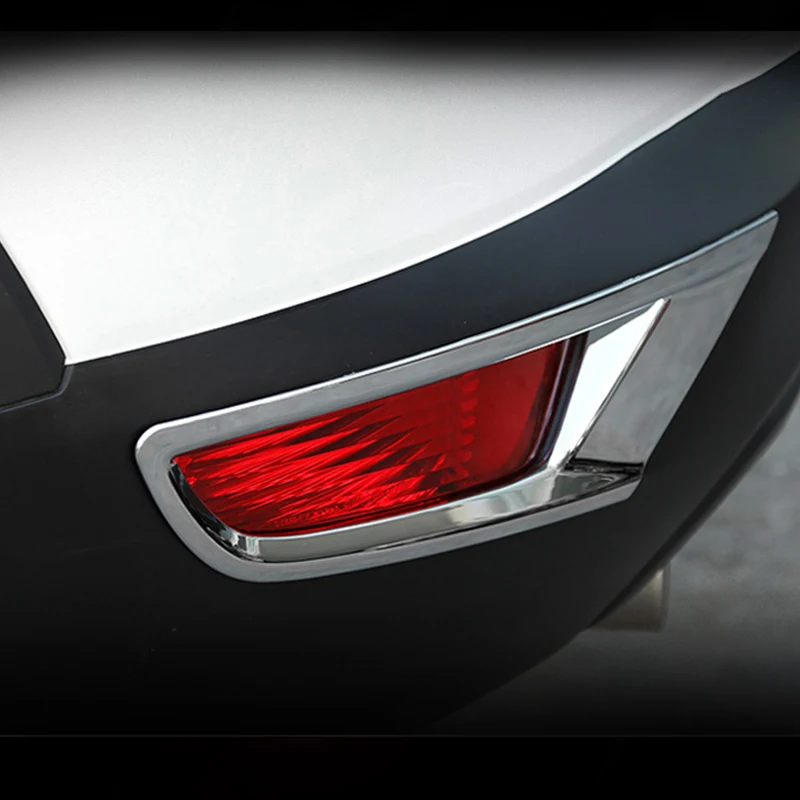 Pre Mazda CX CX3-3 2016 2017 2018 ABS Chrome Predné /Zadné Hmlové Svetlo Kryt Trim Späť Chvost Nárazníka FogLight Lampa Liatie Obloha 4