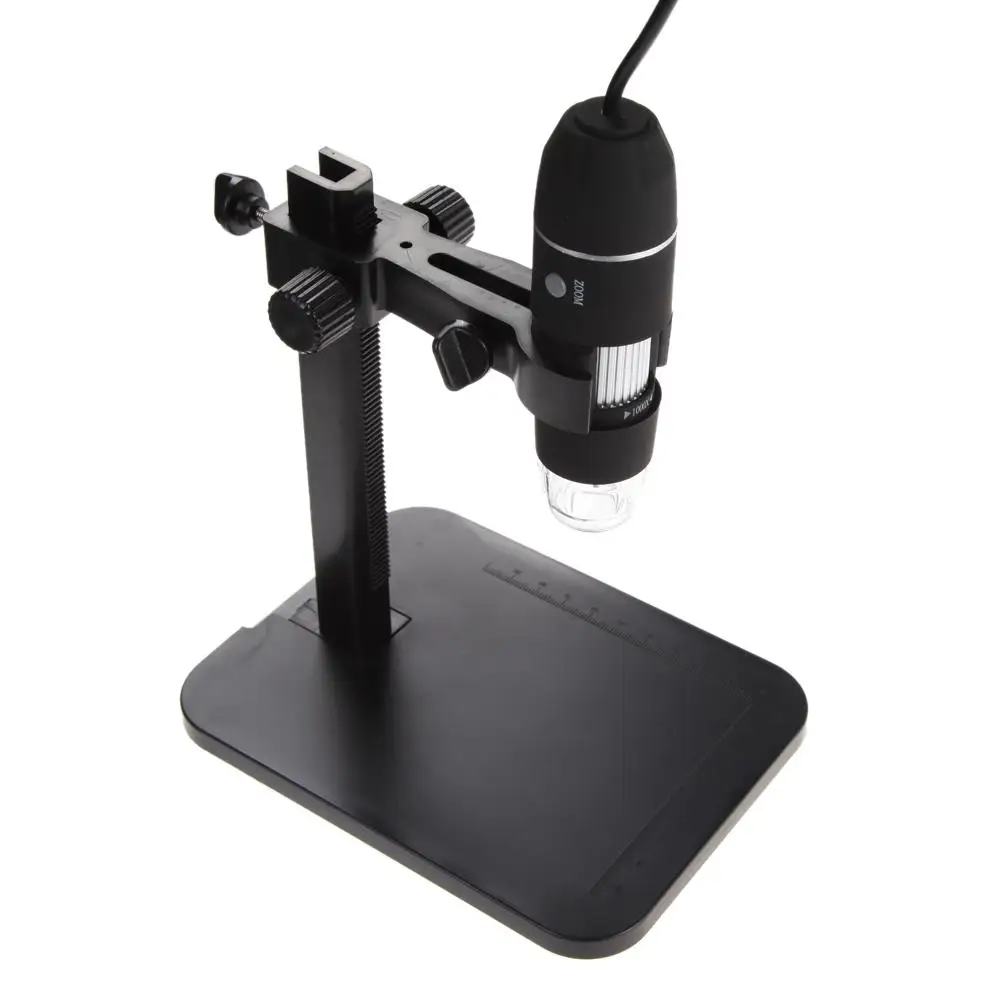 Prenosné Mikroskopom 1000X 8 LED 2MP Profesionálny USB Digitálny Mikroskop Endoskopu zväčšovacie sklo Kamera+Výťah Stojan 4
