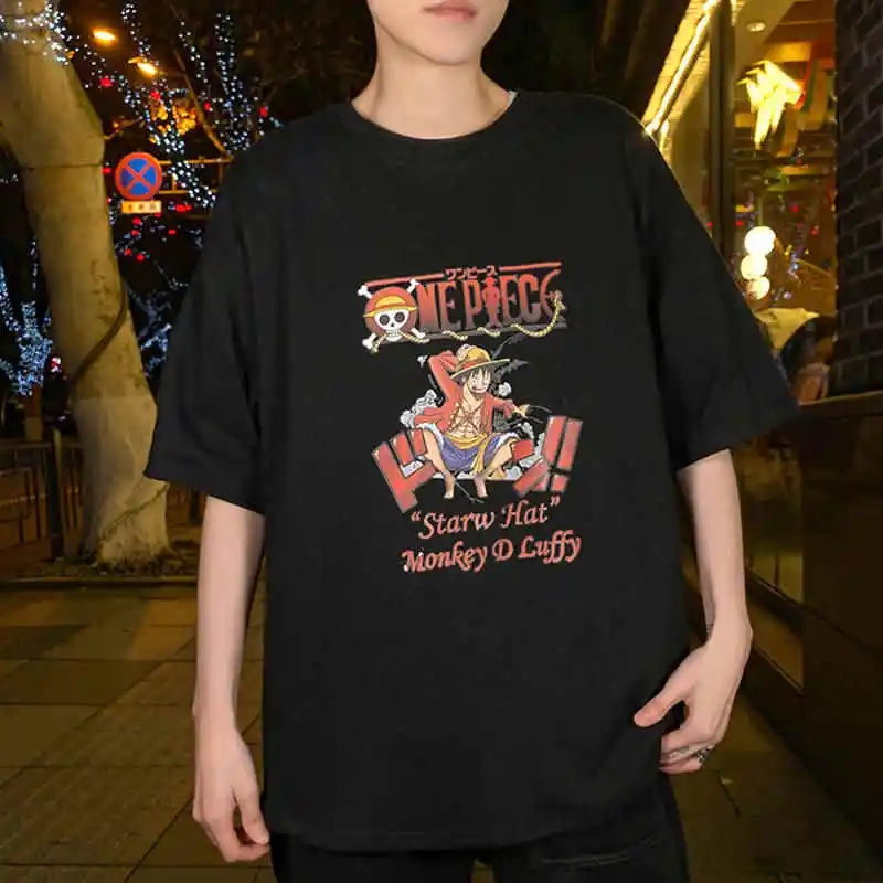 Streetwear muž t-shirt chlapcov, oblečenie anime letné top tees T Shirt Amín T shirt bežné tričko homme O krk Muž 4
