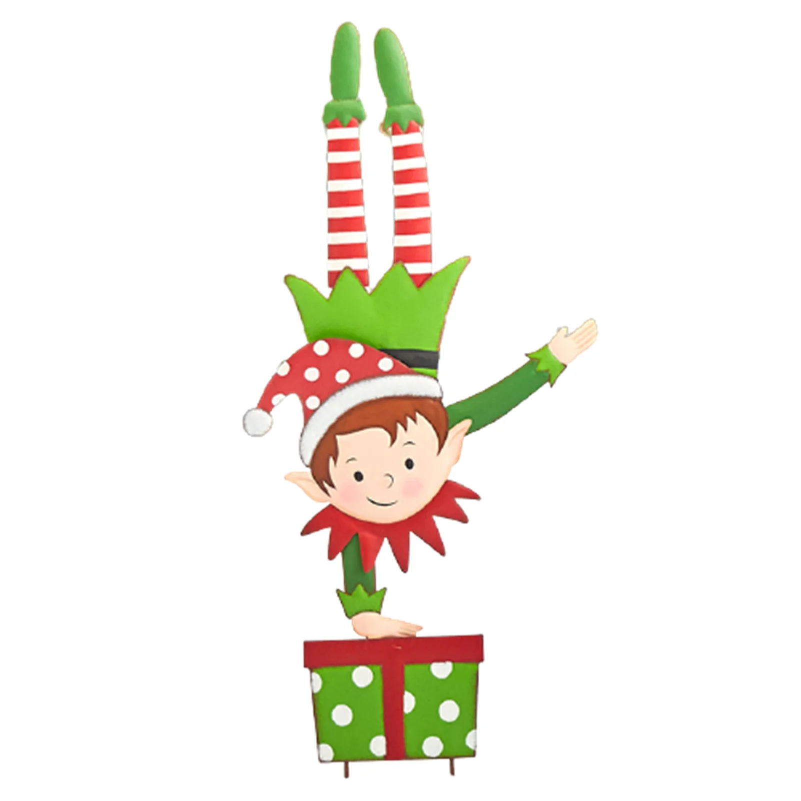 Vianočné Tému Vianoce Série Christmas Elf Záhrada Hromadu Vianočné Vložiť Vonkajšie Dekorácie 4