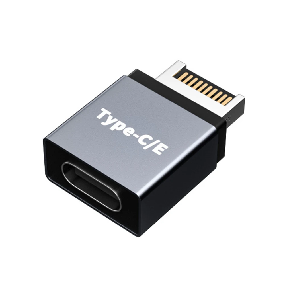 Základná doska Typ E Typ C/USB Adaptér Podporu USB3.0/3.0,5/10Gbps Plnej Rýchlosti Stolný Počítač PC Konektor Konvertor 4