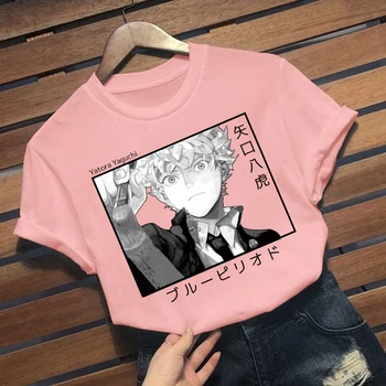Anime Modré Obdobie T-Shirt Muži Ženy T Shirt Anime, Manga Tee Tričko Plus Veľkosť Topy Streetwear 0