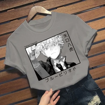 Anime Modré Obdobie T-Shirt Muži Ženy T Shirt Anime, Manga Tee Tričko Plus Veľkosť Topy Streetwear 1