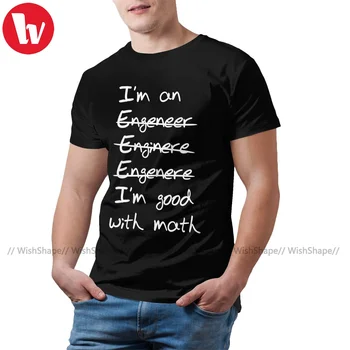 Inžinier Tričko Roztomilý Bavlna Short-Sleeve T Shirt Klasické Tlačené T-Shirt Mužov 3xl 3
