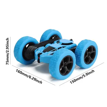2021 Nové Obojstranné 360° Otáčanie A Omieľanie Stunt Car Točí Auto 2.4 G Plnenie Robot RC Autá, Hračky pre Deti Darček