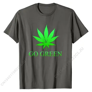 Go Green Burín Tričko - Vape Národ - List 420 Top tričká, Topy, Košele Veľkoobchod Bavlna Fitness Tesný Vlastné Mužov 1