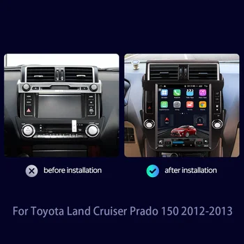 5G Android11 Auto Multimediálne Rádio Prehrávač 128G Pre Toyota Pôdy Cruiser Prado 150 2012+ Carplay GPS Navigácie Autoradio Vedúci Jednotky