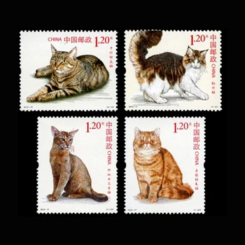 Mačky , 4 ks / Set , Tlač V 2013-17 , Všetky Nové Na Zber Čína Poštové Pečiatky