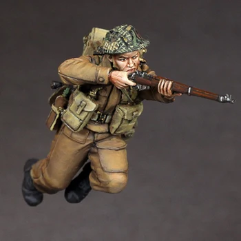 1/35 Živice Model obrázok GK Vojak, British pešiak pre Univerzálny Nosič, Vojenské témy, Nezmontované a nevyfarbené auta