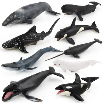 More Zvierat Shark Spermií Veľryba Hrbáč Obrázok Hračky Oceán Tvory Strana Deti Zberateľskú Darček