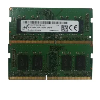 Micron memoria DDR4 8GB 3200MHz RAM 8GB 1RX8 PC4-3200AA-SA2-11 260PIN 1.2 V DDR4 ram 3200 8GB Notebook využitie pamäte pre notebook 0