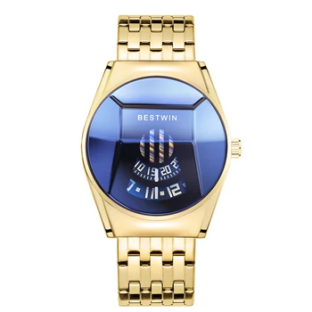 WIN Pánske Hodinky Top Luxusné Značky Šport Mužov Lokomotíva Náramkové hodinky Vodotesné Quartz Hodiny Relogio Masculino 2021 nové hodinky 1