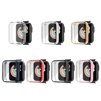 Prípad pre Xiao Mi Pozerať Lite Redmi Sledovať Smartwatch Nárazníka TPU Screen Protector Smart Hodinky puzdro Náhradné