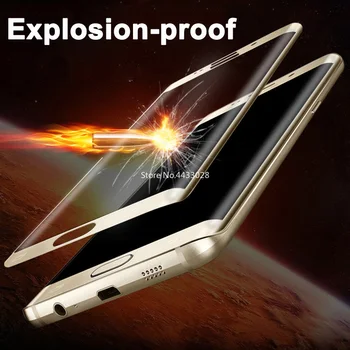 3D Zakrivené Plný Kryt Pre Samsung Galaxy S7 Hrany Tvrdené Sklo Screen Protector Samsung S7edge S7 Ochranný Film Sklo