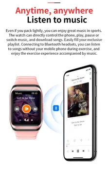 Vwar AF6 Smart Hodinky Mužov Build-in GPS Vodotesný IP68 Fitness Sledovanie Tepovej frekvencie Ženy Šport Smartwatch pre Android IOS