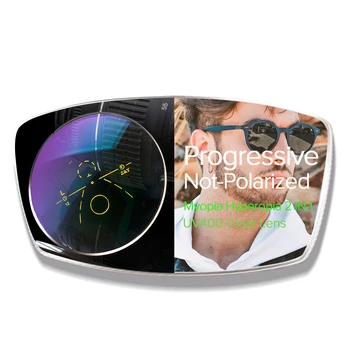 Bifocal Progresívne Polarizované Slnečné Okuliare, Šošovky, Optické Krátkozrakosť, Slnečné Okuliare, Šošovky, 1.56 1.61 1.67 Živice Okuliare Predpis Objektív