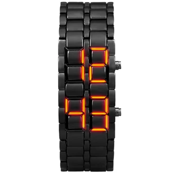 Aidis mládež športové hodinky vodotesné elektronické druhej generácie binárne LED digitálne pánske hodinky zliatiny zápästie hodinky