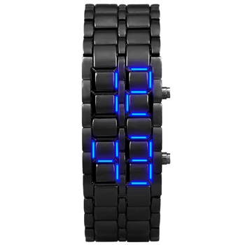 Aidis mládež športové hodinky vodotesné elektronické druhej generácie binárne LED digitálne pánske hodinky zliatiny zápästie hodinky 3