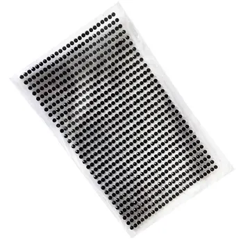 3 mm Kotúča, Umenie black Crystal Diamond Drahokamu Samolepiace Obrazových rámov Nálepky Auto volant, prístrojový panel sticke