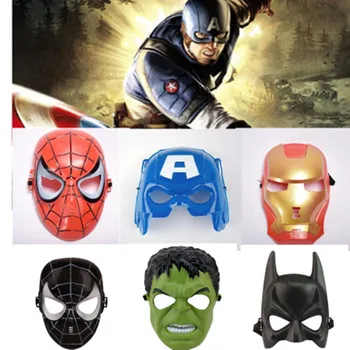 Black Panther Vízia Ultron Iron Man, Kapitán Amerika Akčné Figúrky Model Hračky Spiderman Masky, rukavice Marvel Avengers 3 Hulk