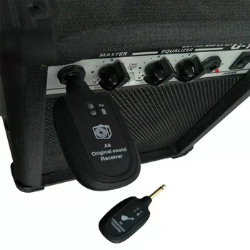 A8 Gitara Bezdrôtový Prenos Systém Gitara Bezdrôtový Vyzdvihnutie Bezdrôtový Vysielač Elektro-Akustické Hudobné Nástroje