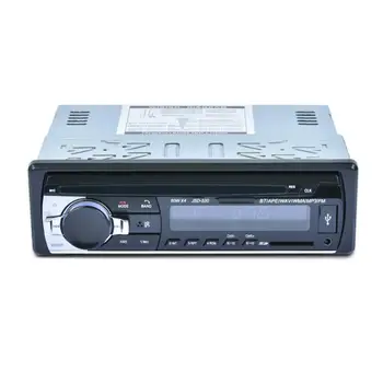 60% Dropshipping!!JSD-520 Auto Vozidla Hudby vo formáte MP3 FM Rádio Prehrávač ISO Rozhranie AUX Audio Adaptér