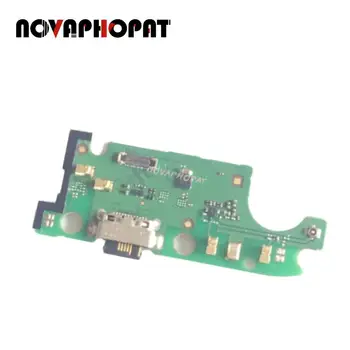 Novaphopat Pôvodný Pre Alcatel 3X 2019 5048 USB Dock Nabíjanie Nabíjací Port Konektor Mikrofónu Flex Kábel Doska