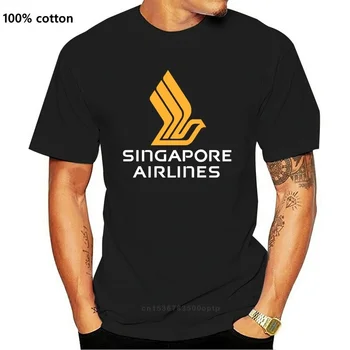 Singapore Airlines 6 Čierne Tričko 2