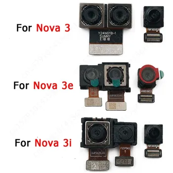 Originálne Zadný Fotoaparát na Prednej strane Pre Huawei Nova 3 3e 3i Zadok Malej Čelnej Späť Selfie Modul Kamery Flex Opravy Náhradných Dielov
