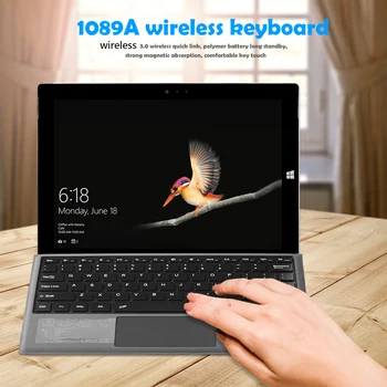 Klávesnice Microsoft Surface Pro 3/4/5/6/7 Bezdrôtové Bluetooth-kompatibilné 3.0 Prenosný Tablet Herné Klávesnice Postavený v Batéria