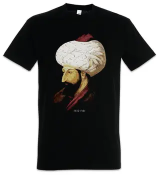 Dobyvateľ Osmanský Sultán Mehmed II Fatih T-Shirt. Letné Bavlnené O-Krku Krátke Rukáv Tričko Pánske Nové S-3XL 0