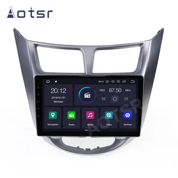 6+128G Carplay Auto Auto Stereo Android 10 Prehrávač Hyundai Solaris 2010 2011 2012 2013 2016 GPS Navi Rádio Vedúci Jednotky