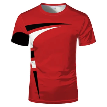 2021 Nové Letné Hot Predaj pánske T-shirt 3d Tlač Digitálna Móda-Krátke rukávy Tvorivé Pár Rovnaké Príležitostné Športové tričko 4