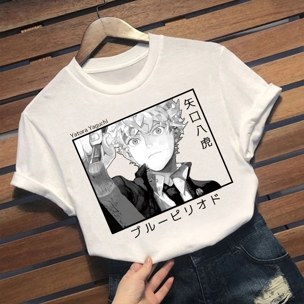Anime Modré Obdobie T-Shirt Muži Ženy T Shirt Anime, Manga Tee Tričko Plus Veľkosť Topy Streetwear 5