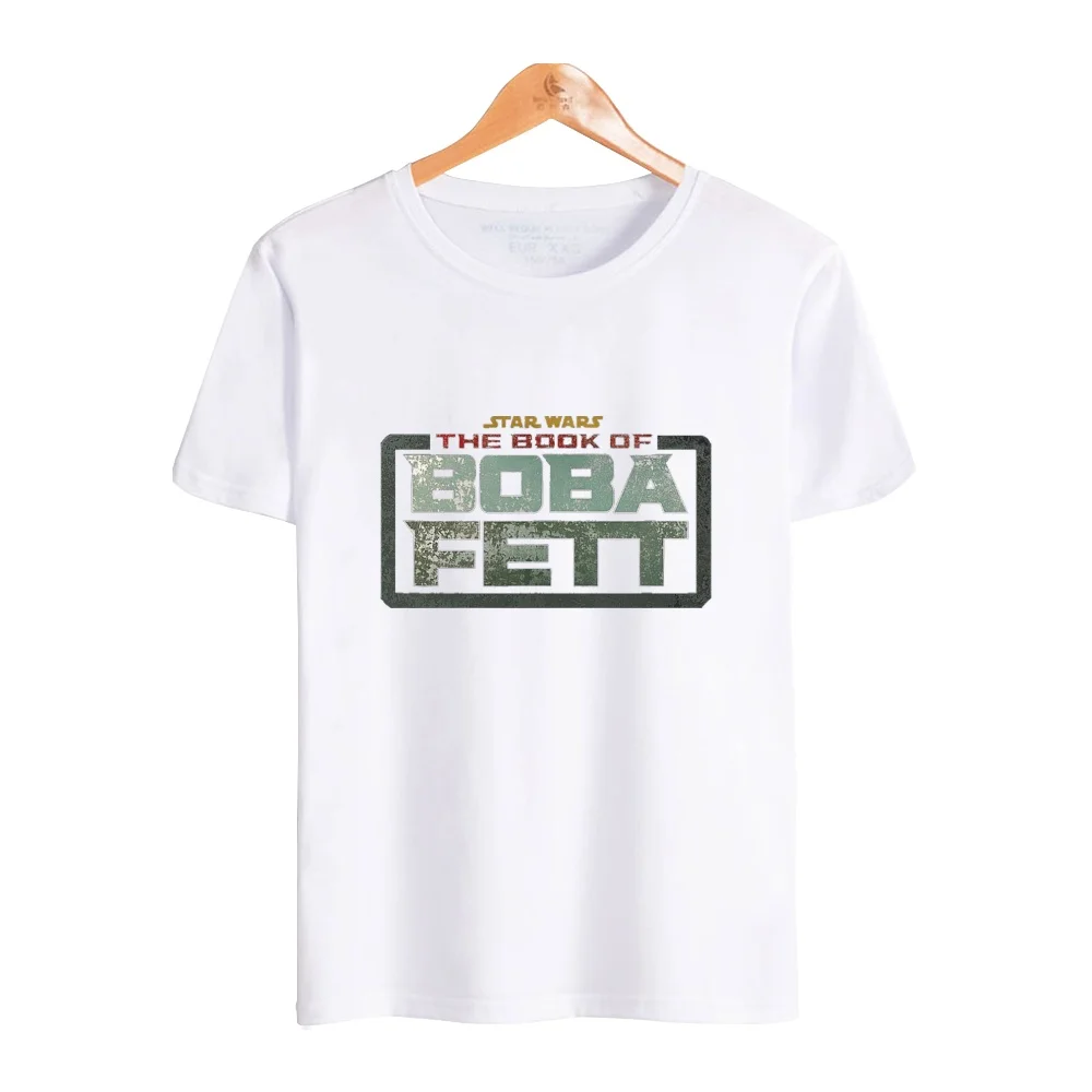 Kniha Boba Fett Tshirt O-Krku Krátky Rukáv Ženy pánske Tričko Harajuku Streetwear 2021 Americký Televízny Seriál Módne Oblečenie 5