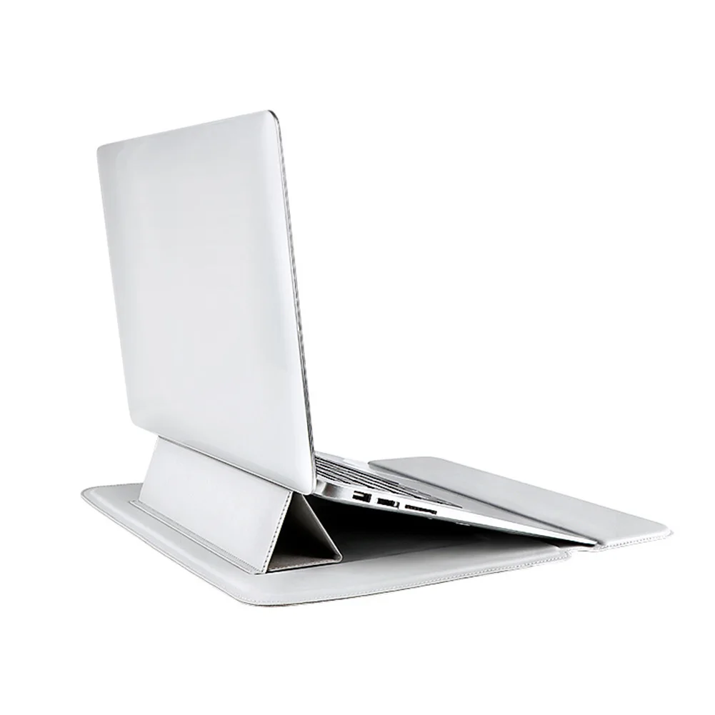 Laptop Sleeve Stand Kryt Vodotesné puzdro Pre Macbook Air Pro 13 14 2020 Pro M1 pre Huawei ASUS HP Dell 12 13.3 14 15.4 palce Taška 5