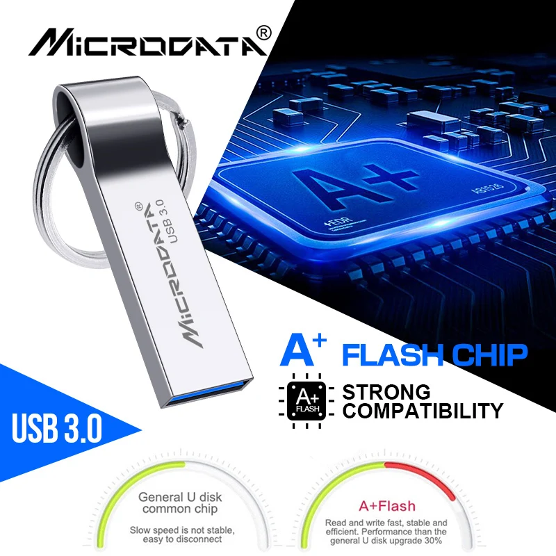 Mini usb 3.0 Flash Disk 128 GB 64 GB 32 GB vysoká rýchlosť 16 GB 8 GB 4 gb pamäte Flash USB3.0 Stick malých u diskov s prívesok 5