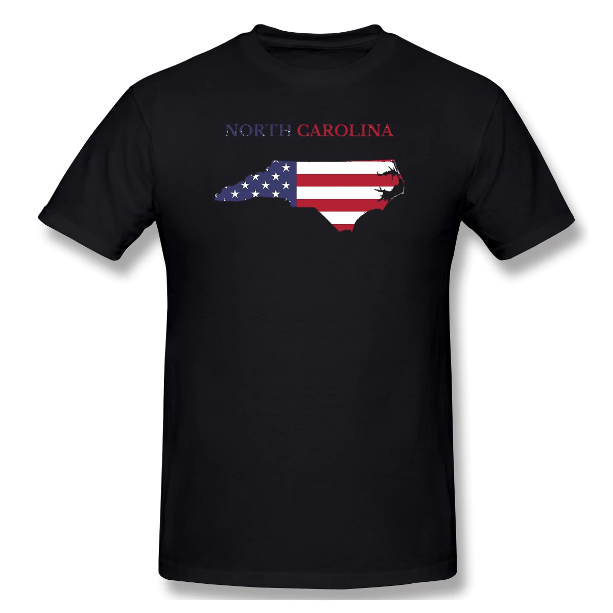 Muž, North Carolina Mapu S NAMI Vlajka 
Štátu,
Národné,
Gay,Krajina domov Novinka Grafické T-shirts 5