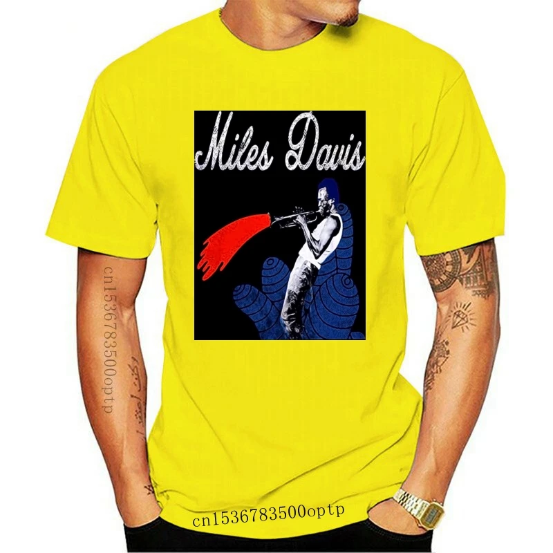 Nové Miles Davis Jazz Artist T-Shirts Veľkosti S,M,L,Xl, 2Xl Farba Čierna Full-Prišiel Tee Tričko 5
