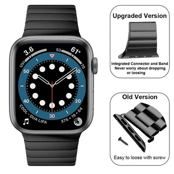 Odkaz náramok na zápästie pre Apple hodinky kapela 44 mm 40 mm Series 7 6 5 4 SE náramok z Nerezovej ocele popruh pre iwatch 3 2 42mm 38mm 0
