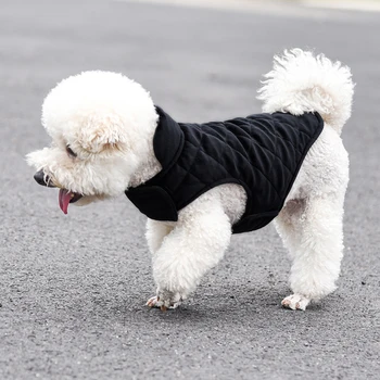 Teplé Oblečenie Pre Psy, Zimný Kabát Šteňa Bunda Soft Fleece Bavlna Vetru Veľký Pes Vesta Pre Malé A Stredne Veľké Psy Domáce Zvieratá, Oblečenie 2