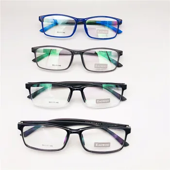 EAGWOO Kremíka Športové Okuliare Mužov Plný Obvodový Rám Optickej Predpis Predstavenie Krátkozrakosť Okuliare Jednoduchý Dizajn Športové Svetlo