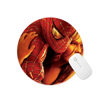 Marvel Spiderman 22 cm Kola Anti-Slip Odolné Mäkkej Gumy Počítač Mouse Pad Hry Tablet Hráč Myší Mat Stôl Mat Podložky 0