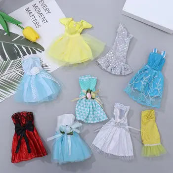 Nové Baby Doll Letné Oblečenie, Módne Šaty, Svadobné Princezná alebo Party Šaty pre 30 CM Bábiku Najlepšie Dievča Darčeky 2021 Najnovšie