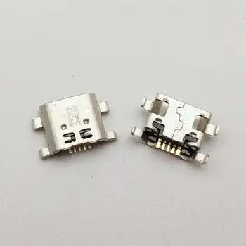 10pcs Micro USB 5pin mini Konektor na Zadnej strane ťažkých doska Mobile Nabíjací port Pre Huawei HONOR 6P Mobilný telefón opravy dielov