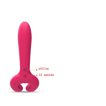 G-Spot Králik 3 Motory Penis Silikónový Vibrátor Klitorisu Vagíny, Penisu Stimulátor Masér Sexuálne Hračky pre Ženy, Mužov, Páry Dospelých 0