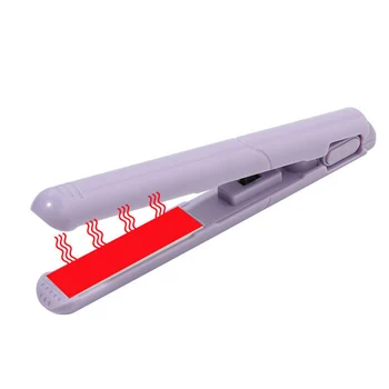 Mini USB Domov s Dvojakým použitím Vlasy Rany Curler Straightener Curling, Kaderníctvo, Nástroj 2020 1