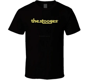 The Stooges 70. rokov Klasický Rock Kapela Vintage Opotrebovaný Vzhľad Hudby T Tričko