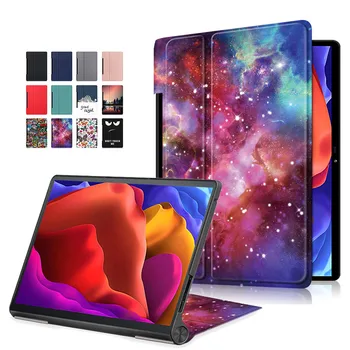 Prípad tabletu od spoločnosti Lenovo Yoga Smart Tab 10.1 YT-X705F Kožené Folio Shell Kryt pre Funda Lenovo Yoga 11 Tab